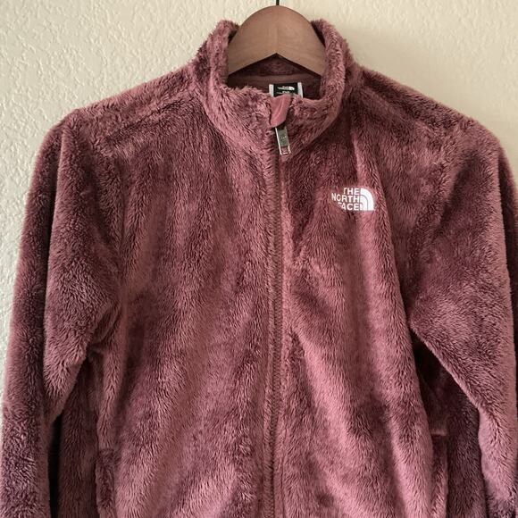The North Face Osolita Jacket Girls Large 14 16 Burgundy Red Gorpcore Cozy - Picture 3 of 13